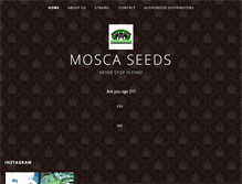 Tablet Screenshot of moscaseeds.com